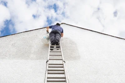 Peinture extérieure à Lengronne — façades et ravalement
